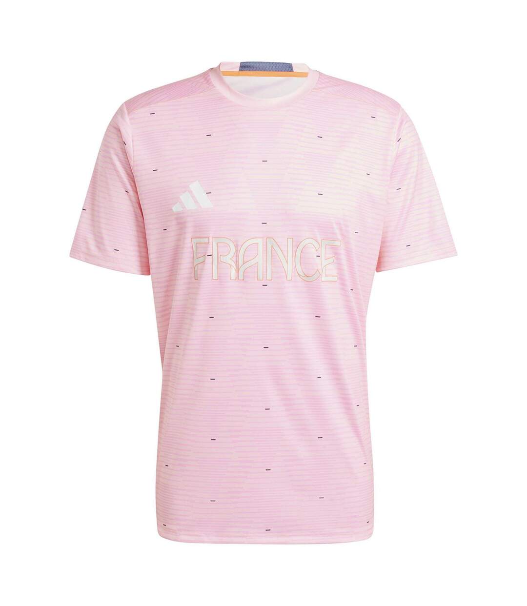 T-shirt Entraînement Motif/style France Homme Rose Adidas-2