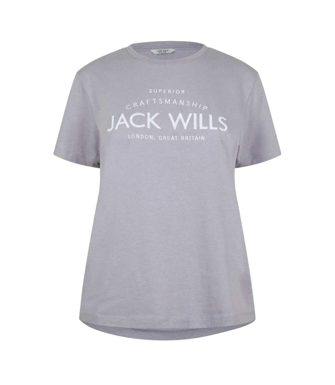 Womens/ladies Forstal Boyfriend T-shirt Haze Jack Wills-3