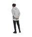 Mens Big Logo French Terry Tracksuit Grey Black Adidas-4