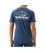 T-shirt Bleu Homme Quiksilver Screen - S