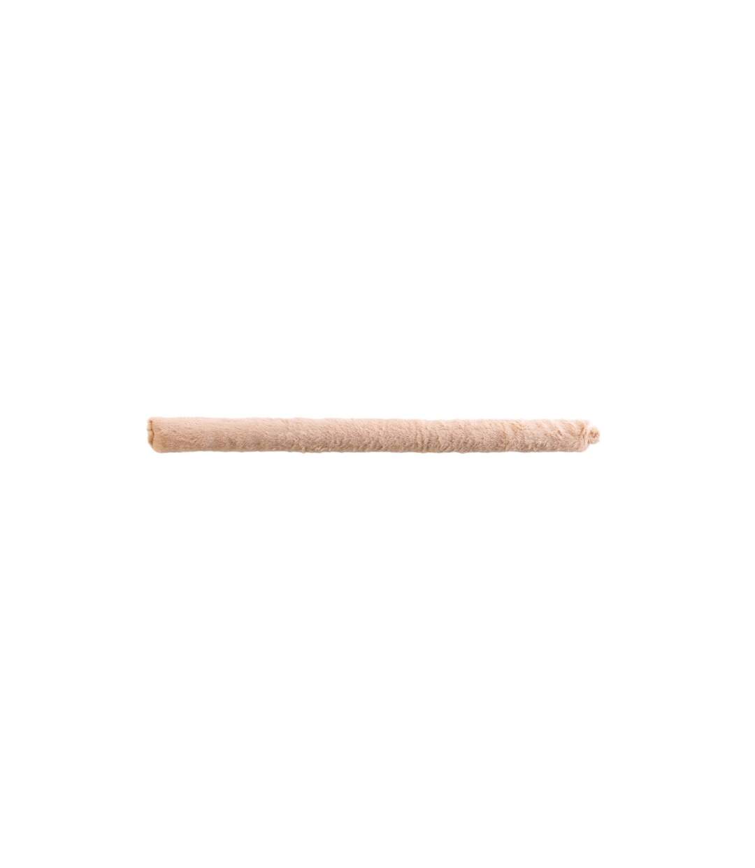 Boudin Bas de Porte Imitation Fourrure Foxy 80cm Sable-1