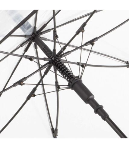 Parapluie canne transparent - FP7112 - bord noir