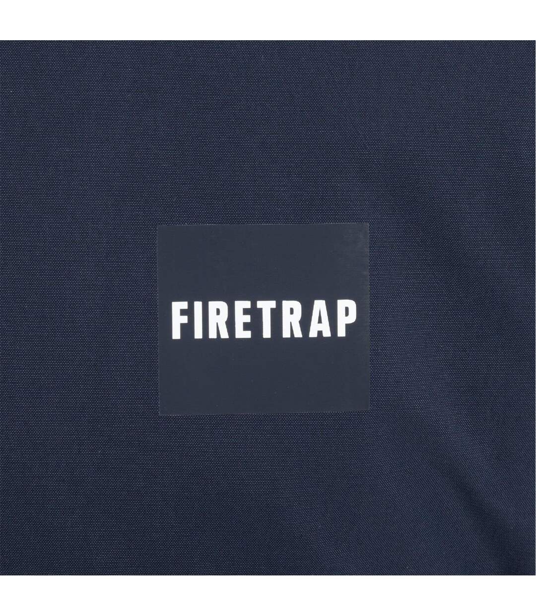 Mens Colour Block Bomber Jacket Navy Firetrap-3