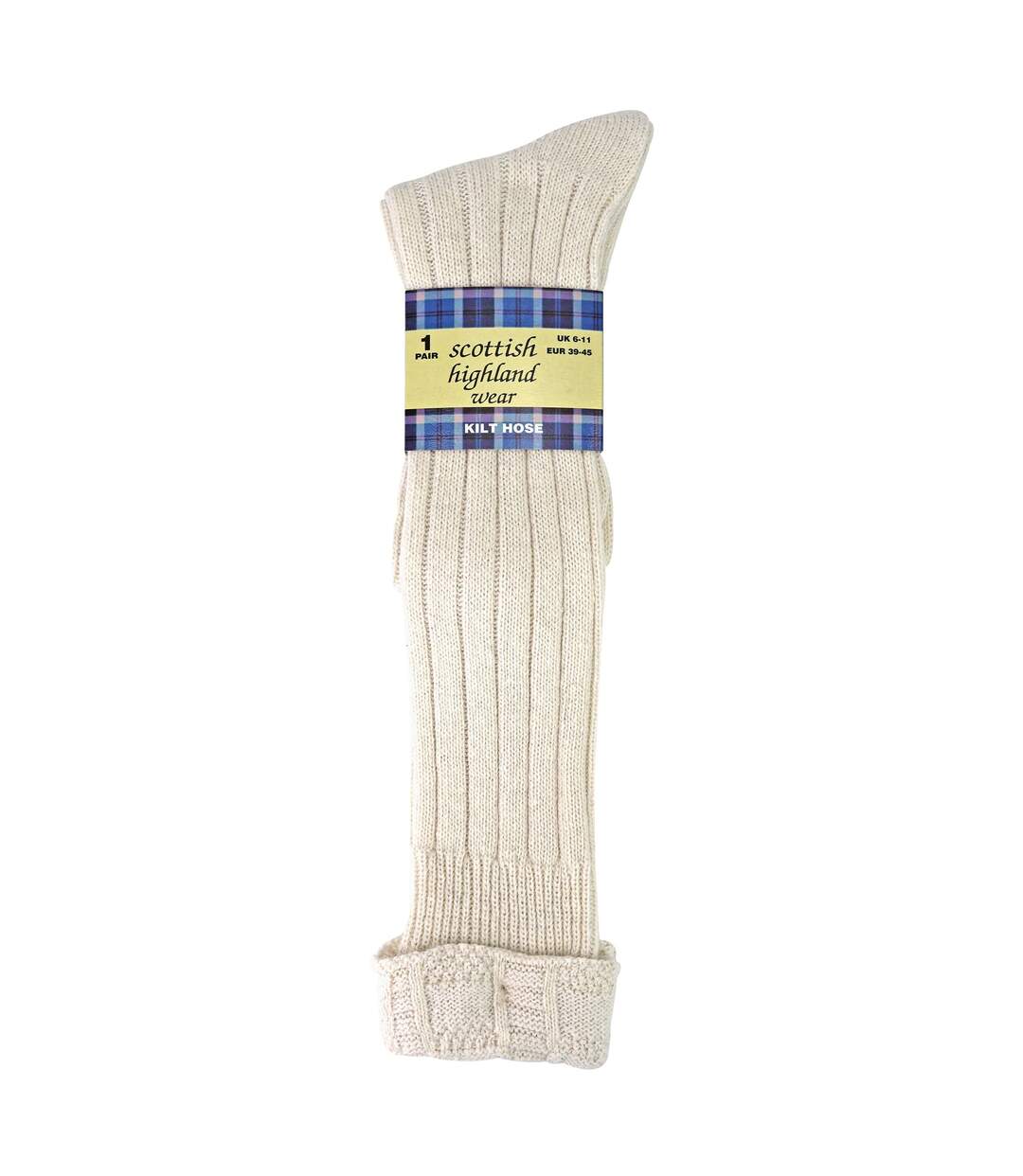Chaussettes Longues Kilt en Laine pour Homme | Chaussettes Épaisses au Genou-2
