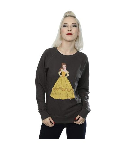 Disney Princess - Sweat CLASSIC BELLE - Femme (Graphite clair) - UTBI10101