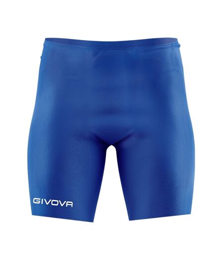 Cuissard De Cyclisme Motif/style Logo Homme Bleu Givova