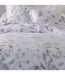 Drap plat percale pur coton PLUMES-3