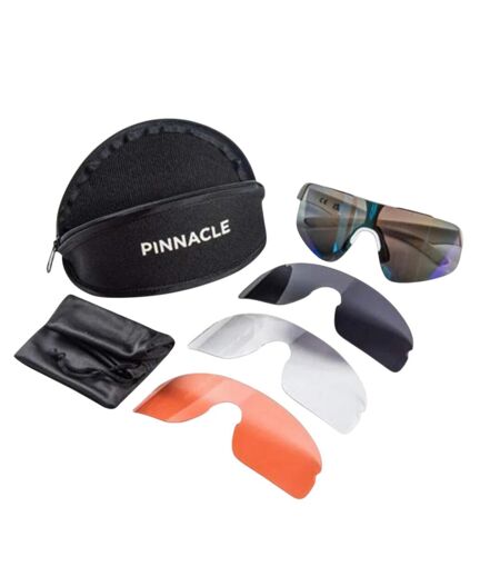 Lunettes De Soleil Cyclisme Adulte Taille Unique Noir Pinnacle