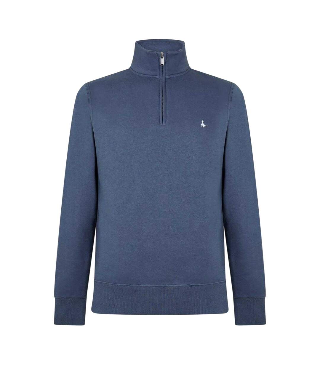 Mens Barchester Quarter Zip Sweatshirt Indigo Jack Wills-1