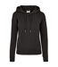 Sweat À Capuche Femme Noir Urban Classics-1
