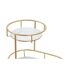 Plateau Décoratif 2 Niveaux Jade 36cm Or-2
