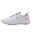 Womens/ladies Blaze Pro Ignite Textured Leather Spikeless Golf Shoes White Puma-3