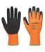 Portwest A340 Hi-Vis Latex Grip Gloves (Orange/Black) (XXL) - UTPW572