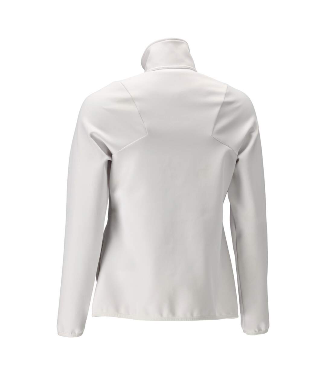 Womens/ladies Customised Fleece Jacket White Mascot-2