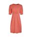 Womens/ladies Cassandra Jersey Swing Dress Crimson Weird Fish-1