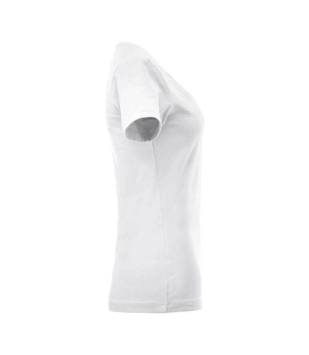 Womens/ladies Arden T-shirt White Clique-4