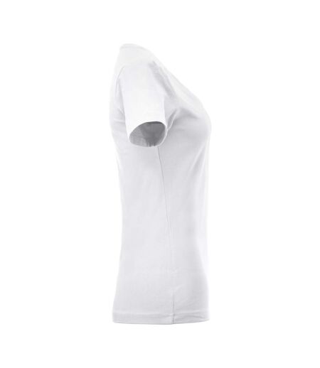 Womens/ladies Arden T-shirt White Clique