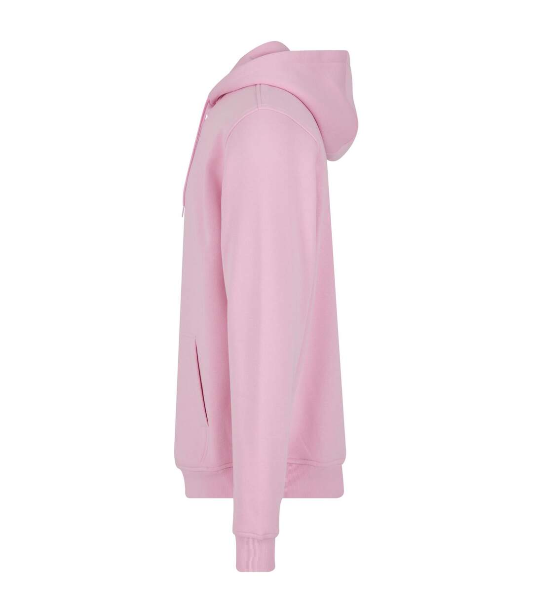 Sweat À Capuche Hommes Rose Clair Build Your Brand-3