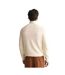 Mens Micro Textured Half Zip Sweatshirt Cream Gant-3