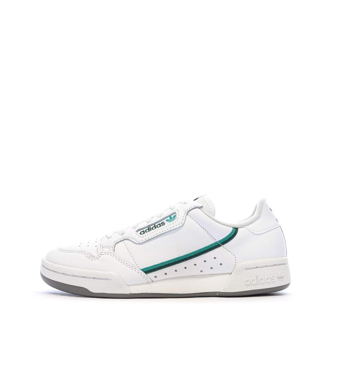 Baskets blanches mixte conti adidas continental 80-1