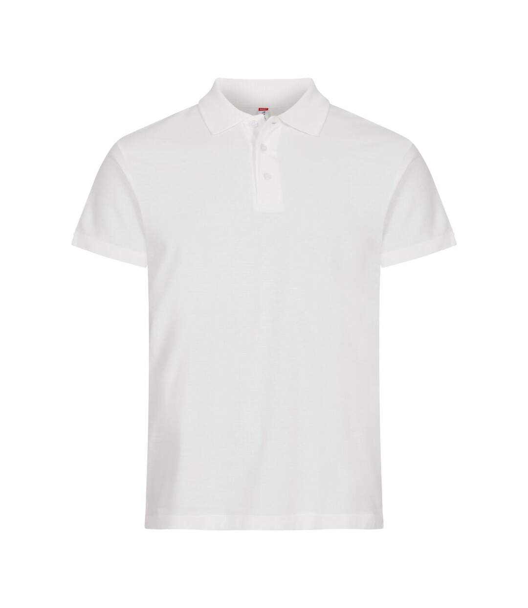 Polo Basic Homme Blanc Cassé Clique-2