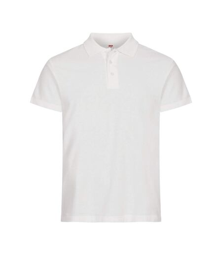 Polo Basic Homme Blanc Cassé Clique