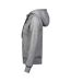 Veste À Capuche Fashion Femme Gris Chiné Tee Jays-4