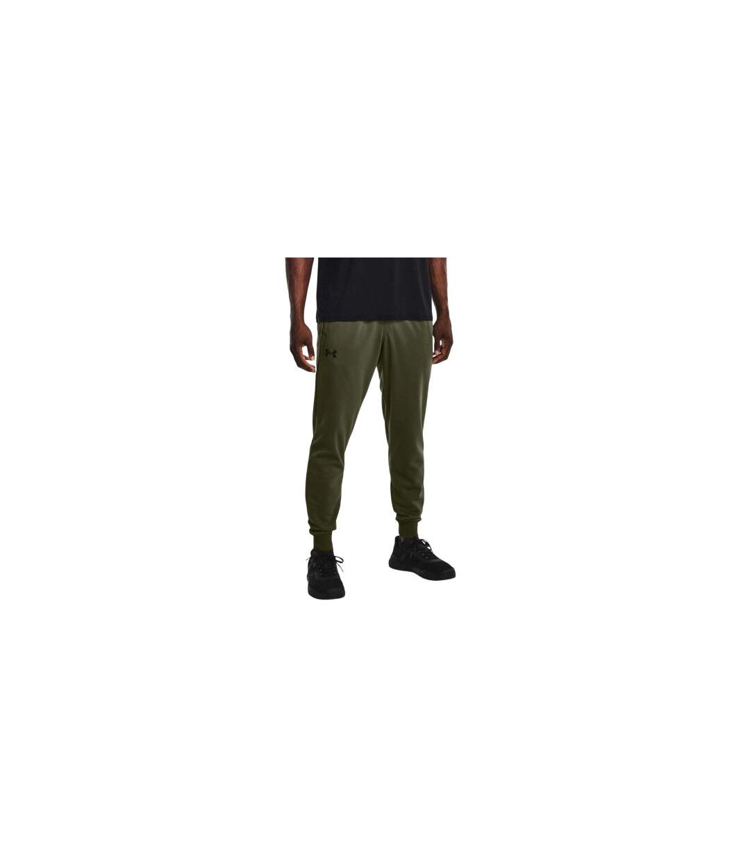 Mens Fleece Joggers Marine Od Green Under Armour-2