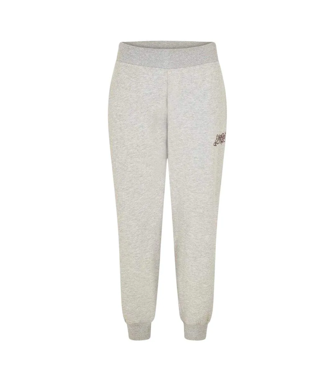 Womens/ladies Marcia Logo Joggers Grey Marl Ecko-1