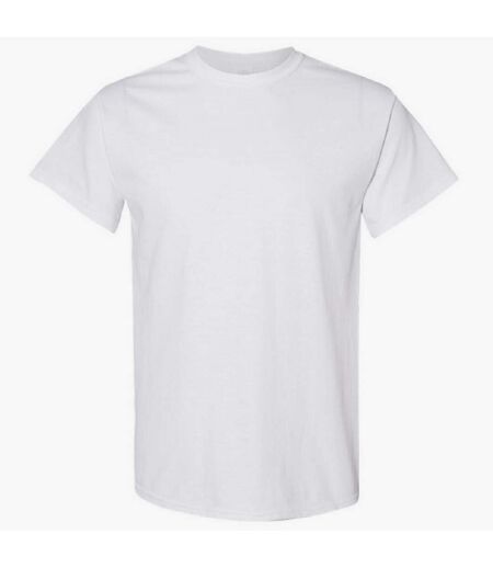 Gildan Mens Heavy Cotton Short Sleeve T-Shirt (White) - UTBC481