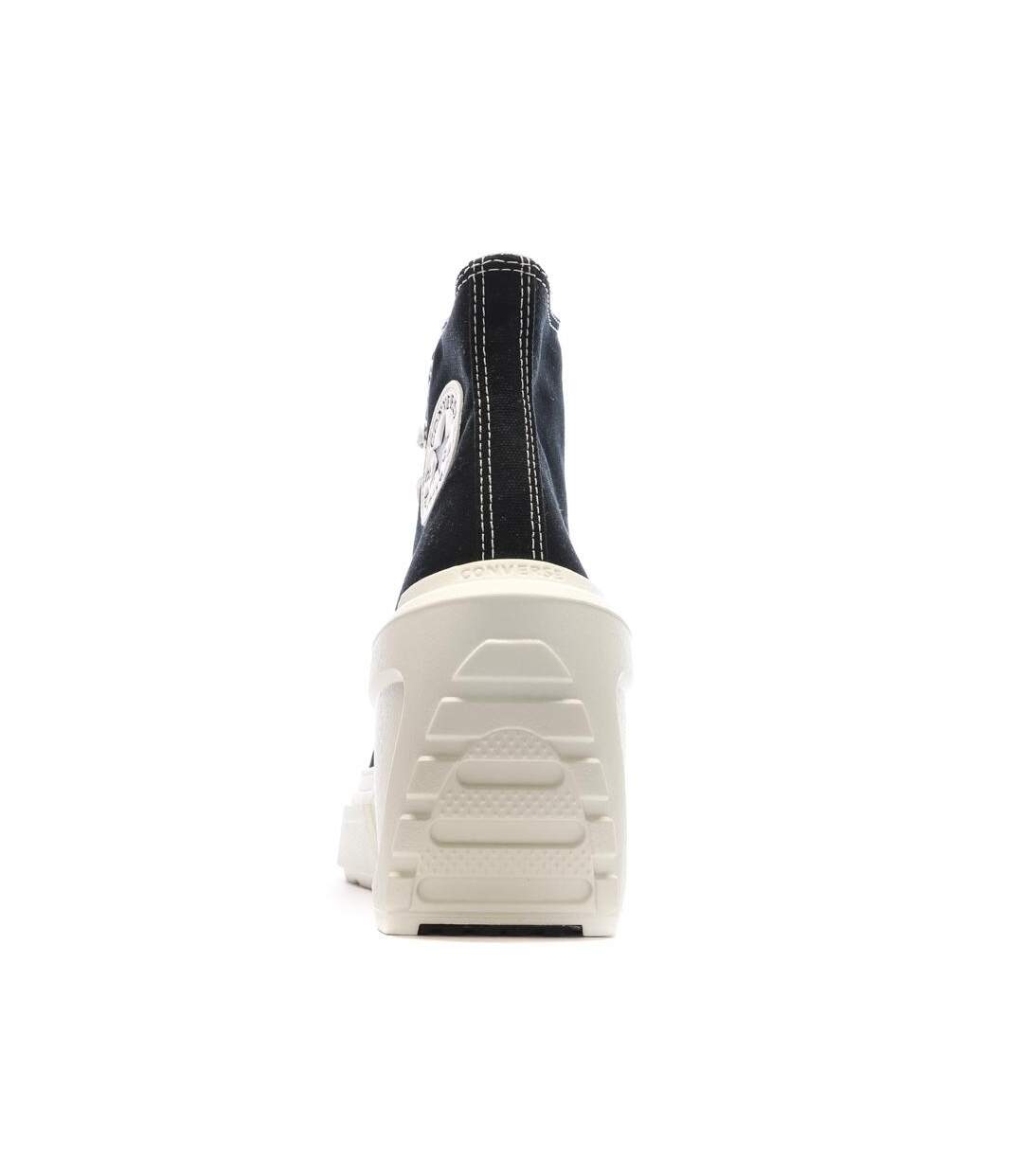 Baskets noires femme converse chuck 70 de luxe wedge a06478c-3
