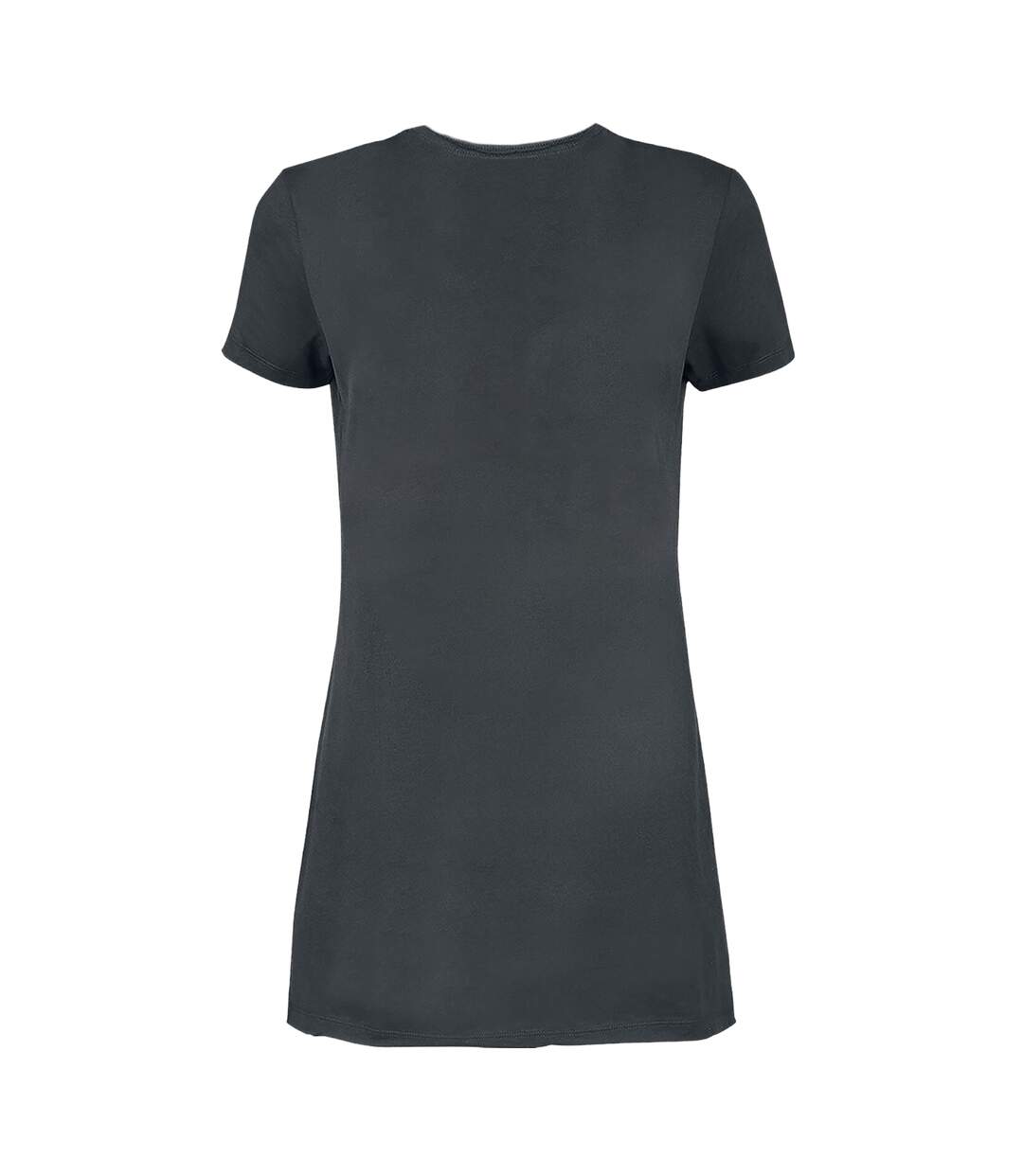Womens/ladies Script Cypress Hill T-shirt Dress Charcoal Amplified-2
