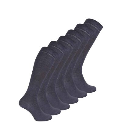 Sock Snob - 6 Paires Femme Chaussettes Hautes Bambou Longues Rembourré