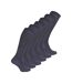Sock Snob - 6 Paires Femme Chaussettes Hautes Bambou Longues Rembourré-1