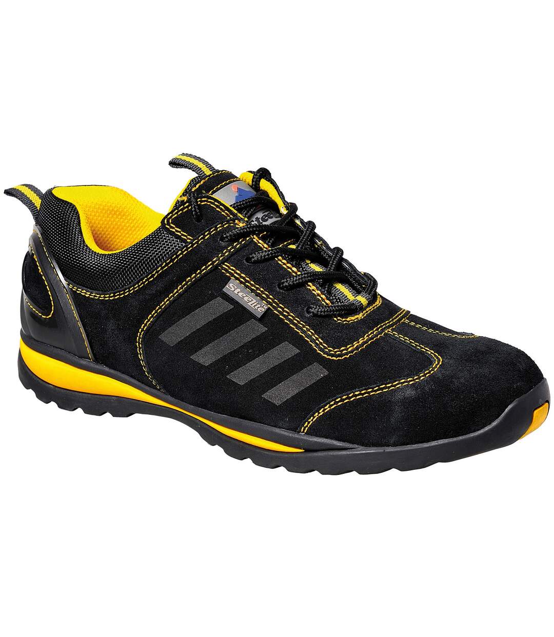 Unisex steelite lusun safety trainer / footwear black Portwest-1