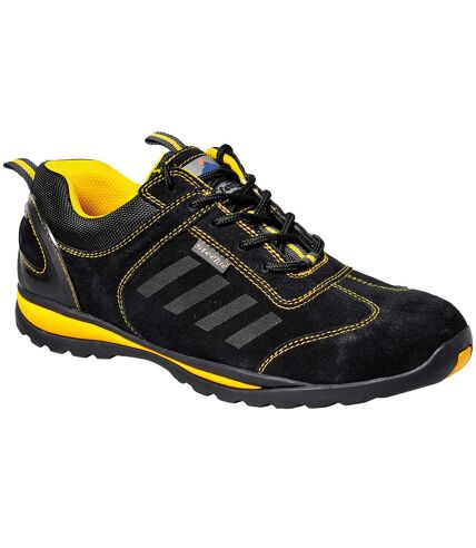 Portwest Unisex Steelite Lusun Safety Trainer / Footwear (Black) - UTRW1042