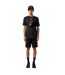 T-shirt Motif/style Logo Sur Poitrine Diragolino Homme Noir Hugo-1
