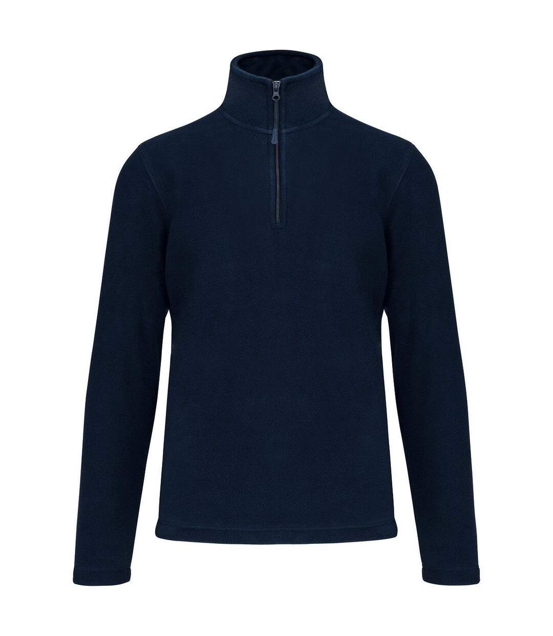 Sweat micropolaire zippé - Homme - K912 - bleu marine