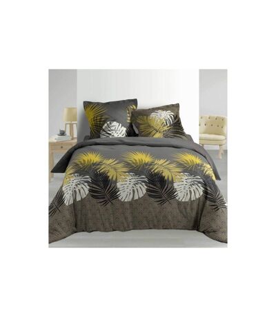 Parure de Lit 3 Pièces Armance 260x240cm Taupe