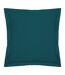 Taie d'Oreiller Percale 63x63cm Bleu Egéen-1