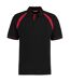 Polo Oak Hill Homme Noir Rouge Vif Kustom Kit-1