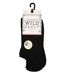 Wild Feet - 3 Pk Ladies Breathable Bamboo Low Cut Socks