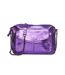 Sac à bandoulière violet femme pieces naina - taille unique-1