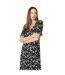 Robe mi-longue femme noir Dorothy Perkins-3