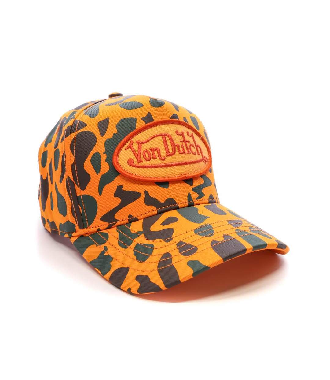 Casquette Orange/Grise Homme Von Dutch 855471 - Taille unique-2