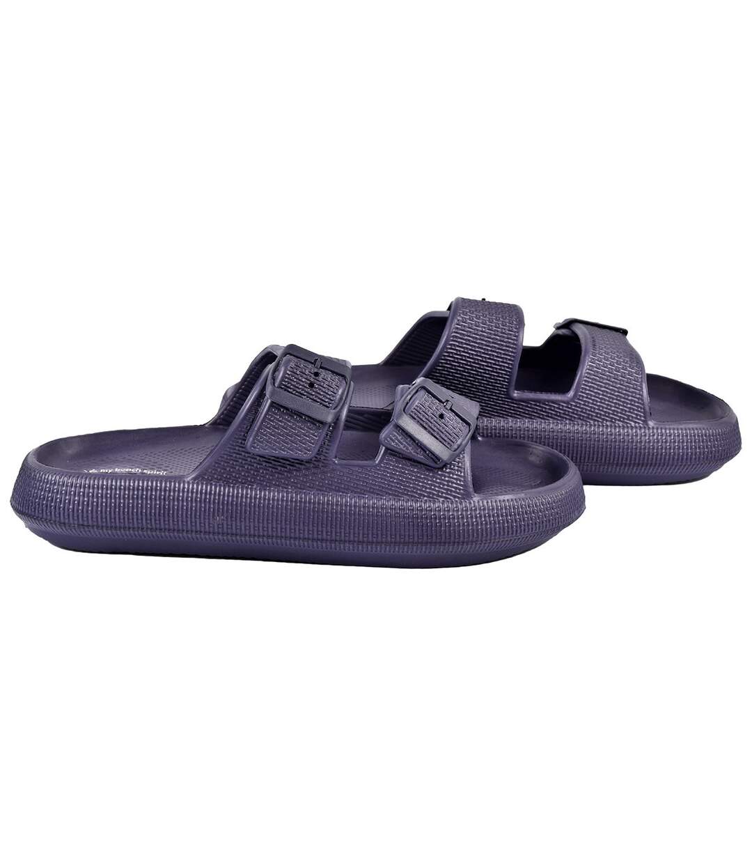 Sandales Mules EVA Boucle MBS01468 MARINE-2