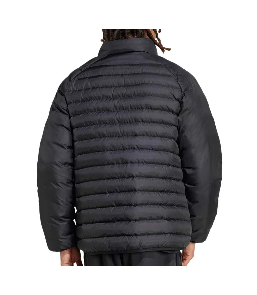 Doudoune noir homme adidas padded coll-2