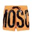 Short De Bain Motif Logo Homme Orange Clair Moschino-1