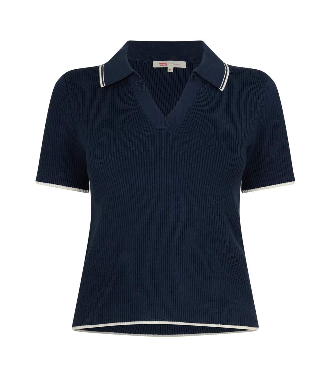 Polo Manches Courtes Faith Femme Bleu Marine Foncé Levis-1