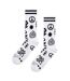 Patchwork Rave Breathable Ribbed Socks for Men and Women-3